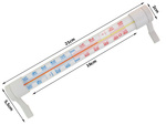 Aussenfenster wandthermometer lang