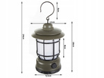 Camping camping lampe wiederaufladbare led usb touristen haken taschenlampe