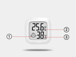 Digitales thermometer wetterstation raumhygrometer