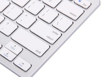 Drahtlose bluetooth-tastatur für pc ipad mac klein schlank low-profile