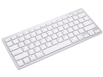 Drahtlose bluetooth-tastatur für pc ipad mac klein schlank low-profile