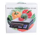 Electronic calculating store weights lcd 40kg