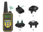 Elektrisches hundetrainingshalsband 800m fernsteuerung