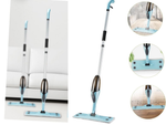 Flat mop mit sprayer rolling solid spray 3x microfibra coats