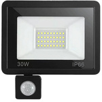 Halogen fluter led 30w 6000k mit dusk-to-dawn sensor ip66