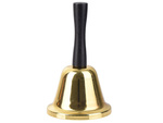 Heilige glocke metall gold dekoration