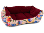 Hundebett mit kissen katzenbett laufstall l