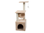 Katze kratzbaum baumhaus turm bett 92cm