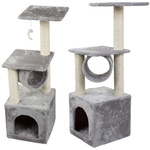 Katze kratzbaum baumhaus turm bett 92cm