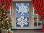 Led-fensterdecoration 40cm sterne