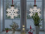 Led-fensterdecoration 40cm sterne