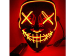 Leuchtende led maske halloween party purge