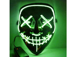 Leuchtende led maske halloween party purge