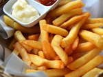 Pommes frites schneidemaschine kartoffelschredder