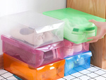 Schuhkarton schuhkarton organiser mehrfarbig transparent 10 stück