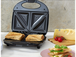 Toaster toast 750w sandwich double schwarz