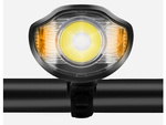 Vorne hinten led fahrrad lampe km zähler horn laute glocke 3in1