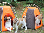 Wasserdichtes faltbares hundebett hundehütte tragbarer laufstall