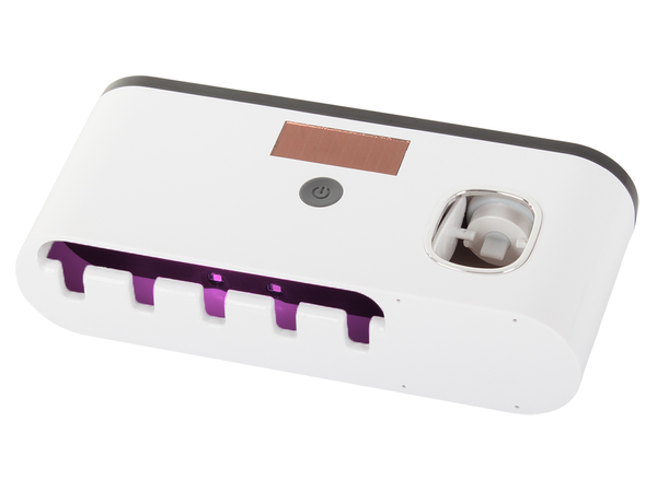 Wieszak sterylizator uv do szczoteczek dozownik