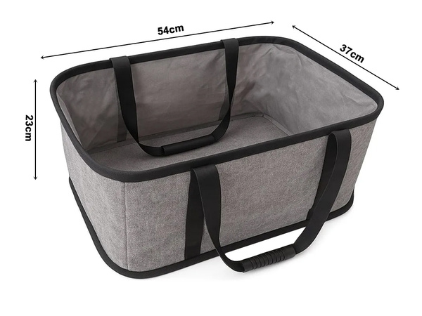 Foldable bag for laundry, clothes, toys, bathroom and laundry room