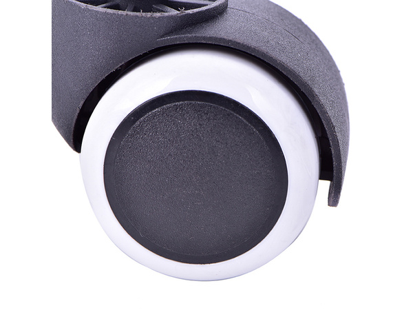 Roulettes de chaise pivotante en caoutchouc 5pcs