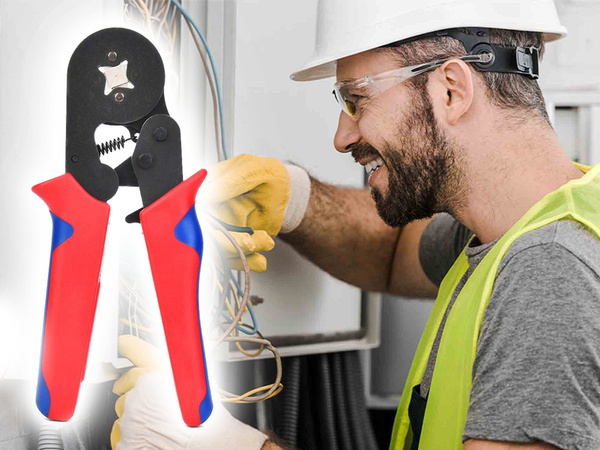 Presse à sertir pour embouts 0.25-10mm²