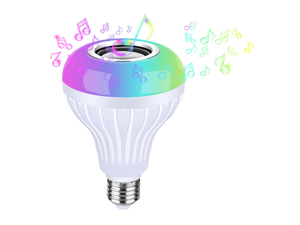 Vadovaujama spalvota lemputė rgb garsiakalbis "bluetooth" nuotolinio valdymo pultas