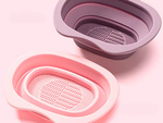 Čistiaca miska na čistenie štetcov na make-up silikónová podložka