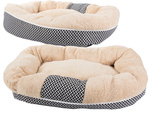 Plush dog playpen bed soft cushion couch bedding fluffy