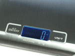 Pesas electronicas de cocina lcd 5kg acero plano