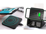 Cargador rápido inductivo inalámbrico qi 15w