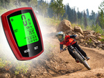 Bicicleta fără fir contor lcd vitezometru