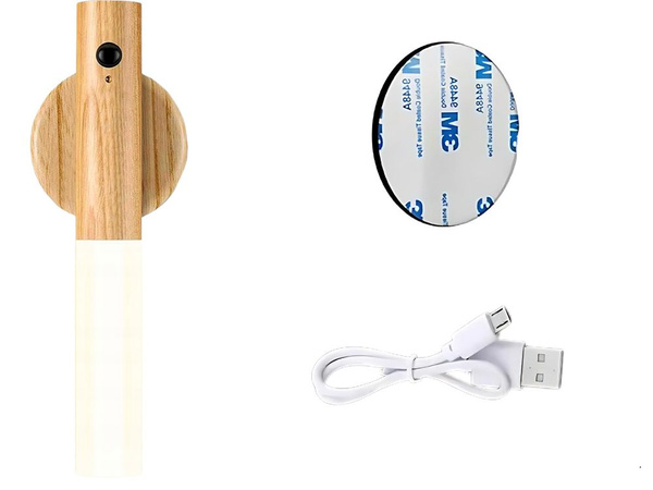 Led lampa silts sienas lampa ar kustības detektoru sienas magnēts