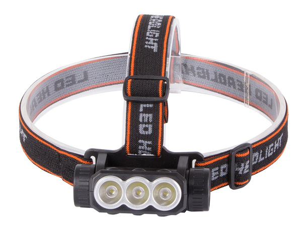 Priekšējais lukturis priekšējais lukturis uzlādējams 3x led