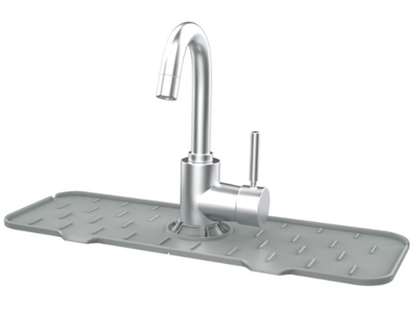 Silicone mat for sink drip tray under tap protective for kitchen non-slip
