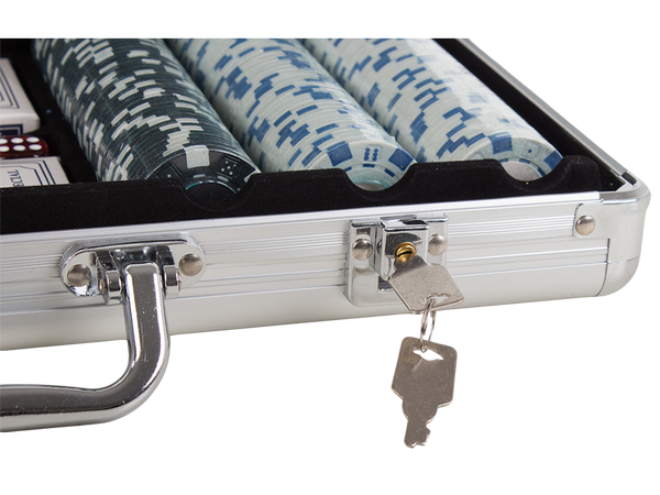 Texas poker set 300 chips 2 decks koffer