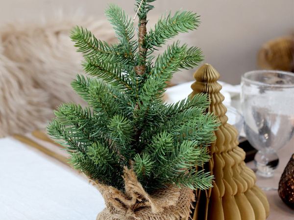 Künstlicher weihnachtsbaum klein 50cm dekorativer baum für tisch