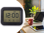 Elektronické hodiny digitální budík lcd displej budíku stojící budík