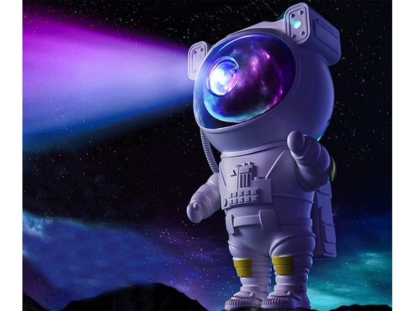 Zvaigžņu projektors astronauta nakts gaismas lāzera debess projektors led tālvadības pults