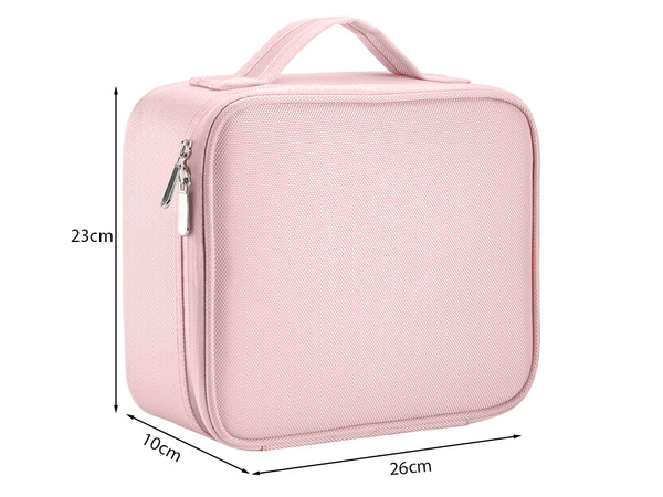 Vanity case cosmetics bag travel organiser casket suitcase bag