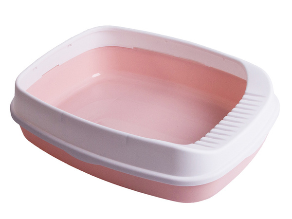 Soldna pisică litieră cutie deschisă cu toaletă cadru pentru litieră + lopată mare