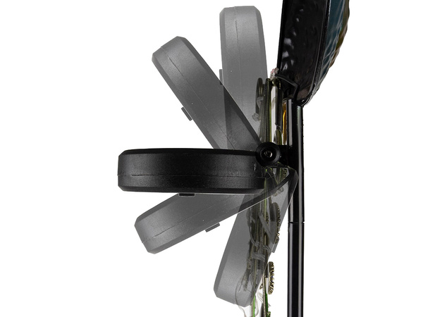 SOLĀRA LAMPA DĀRZA PAW LED UZSTĀDĀMA DĀRZA DEKORĀCIJA SILTA KRĀSA