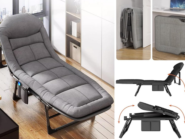 Sulankstoma kelioninė lova atlenkiamas čiužinys lengvas nešiojamas lauko lova