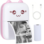 Mini wireless portable thermal printer for photos and notes
