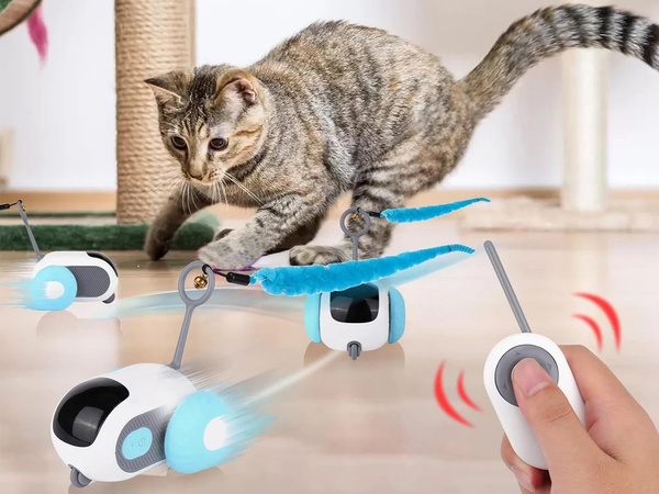 Interaktives katzenspielzeug fernbedienung escaping usb-c fernbedienung
