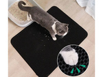 Cat litter mat for cat litter