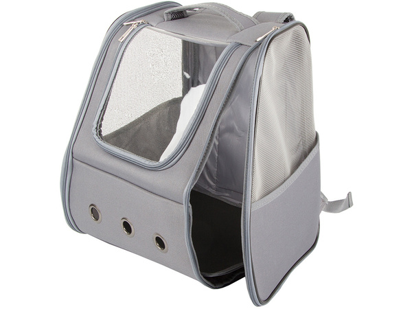 Carrier bag backpack for cat dog rabbit window back ventilated