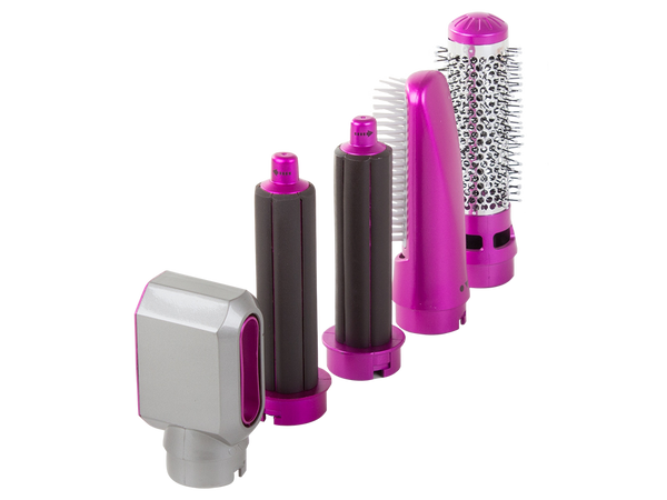Hair dryer hair straightener curling iron 5-in-1 kit