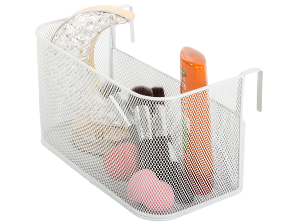 Kôš kovový organizér na koľajnici závesný kôš kuchynská polica