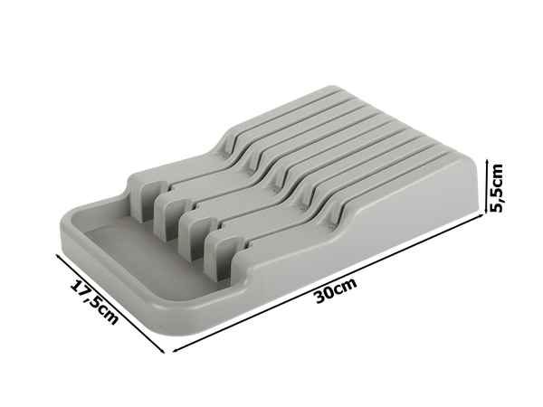 Messerschubladen-organisator 9 fächer einsatz